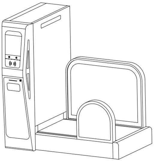 2.本外观设计产品的用途:给外出的宠物排便用的公共厕所.