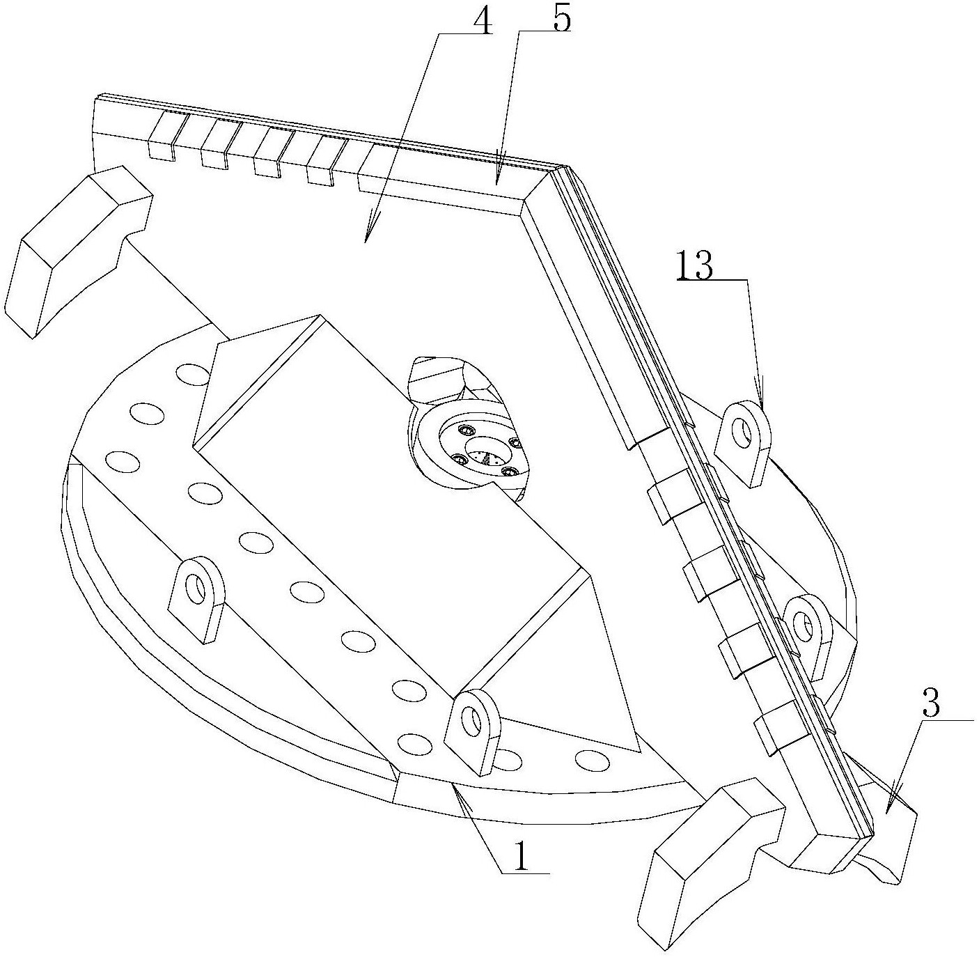 盾构机用鱼尾刀组件-爱企查