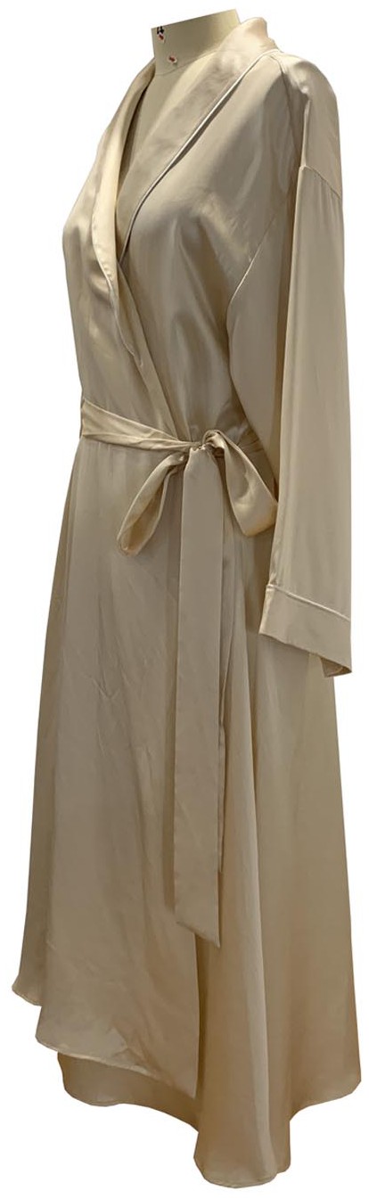 摘要附图摘要1.本外观设计产品的名称:睡袍(18ssl018).2.