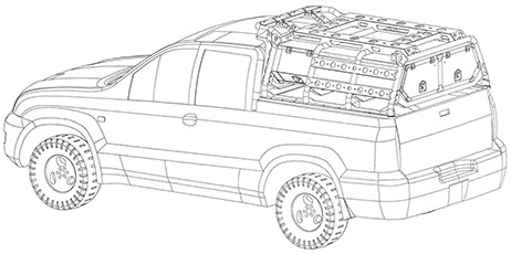 多功能皮卡旅行工具房车-爱企查