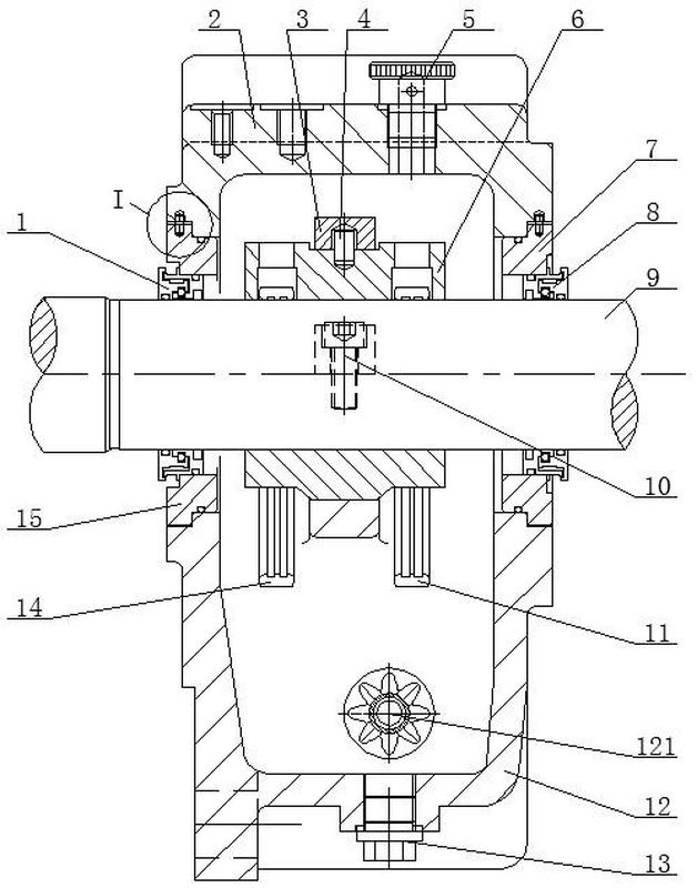 一种带密封环座的轴承箱结构-爱企查