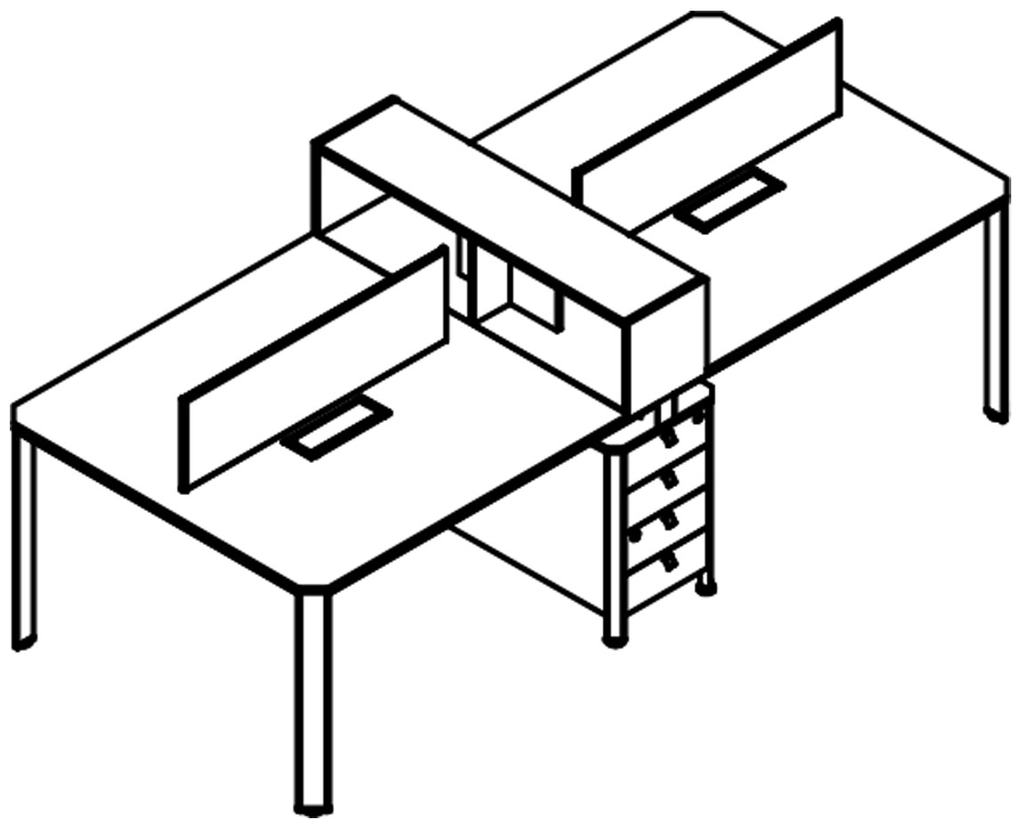 组合办公桌(fe