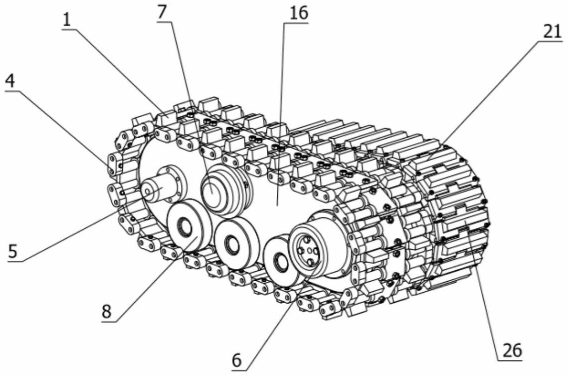 一种双级履带行走装置-爱企查