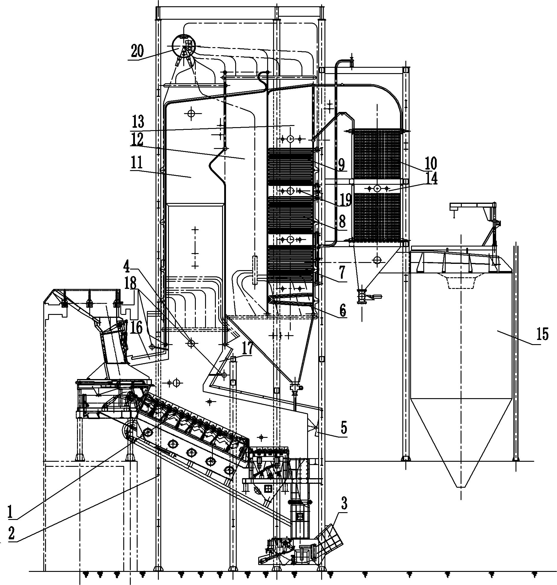 立式燃煤锅炉结构图图片