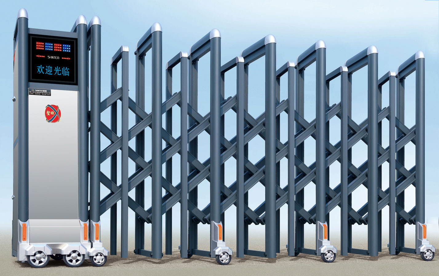 伸缩闸门(st-18-007)-爱企查