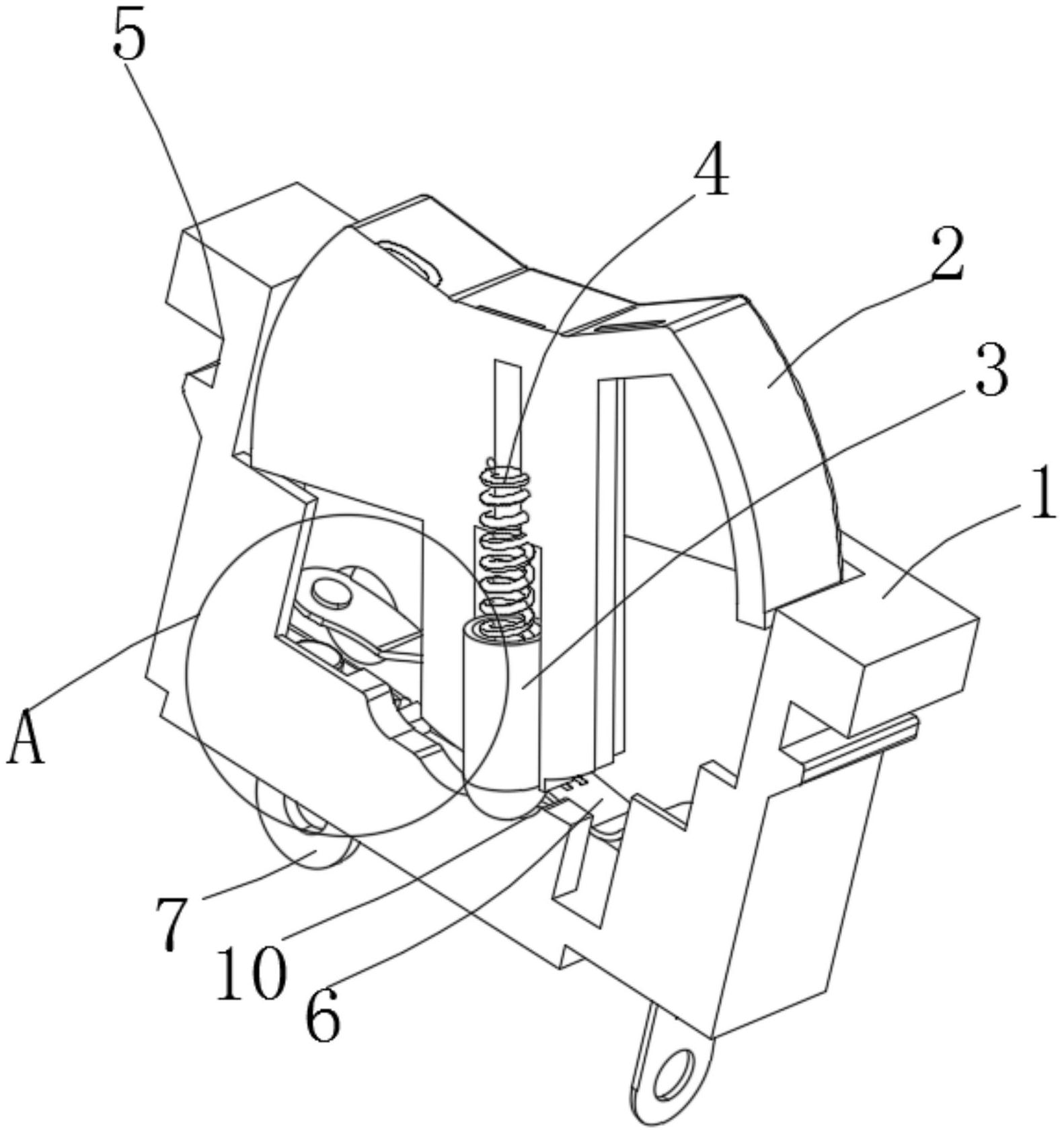 一种船型自锁电源开关-爱企查