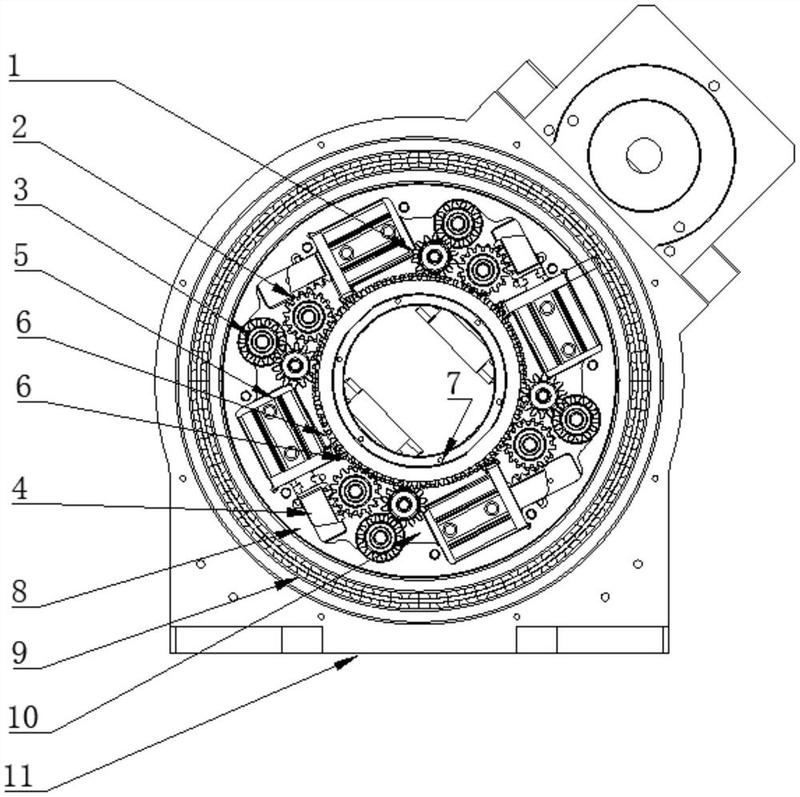 一种激光切管气动卡盘传动新型结构-爱企查