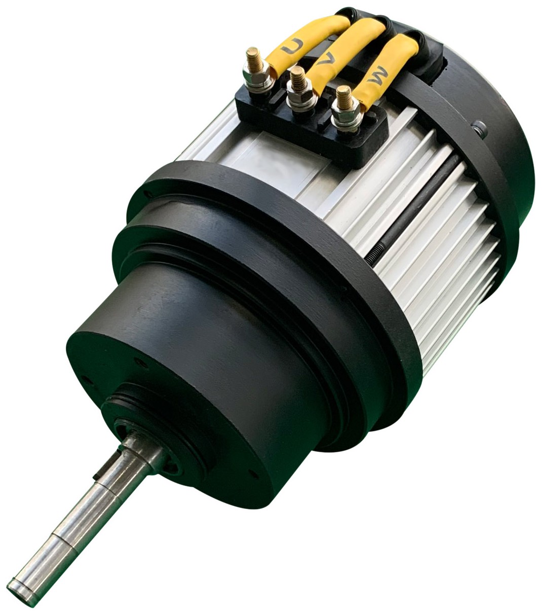 本外观设计产品的用途:用于电动叉车的驱动电机.