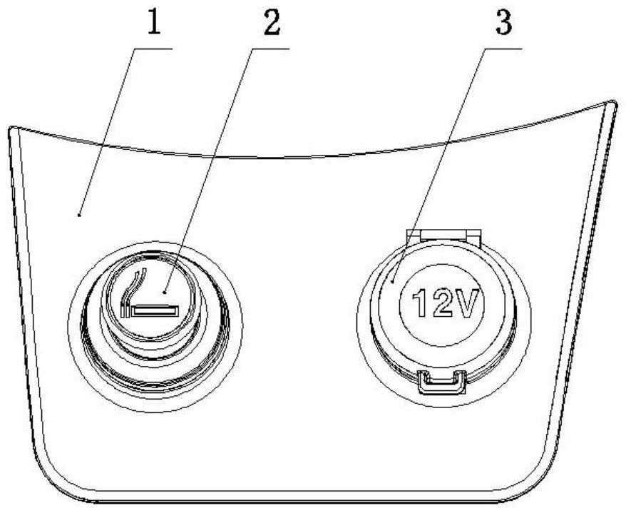 车载点烟器结构图片