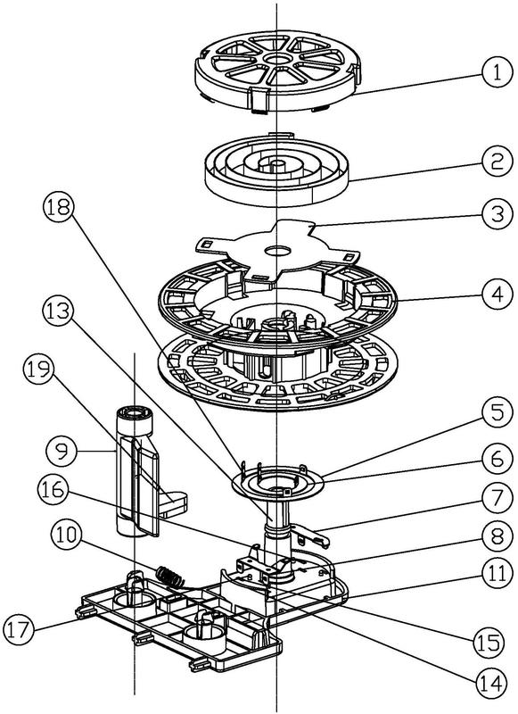 吸尘器结构图简图图片