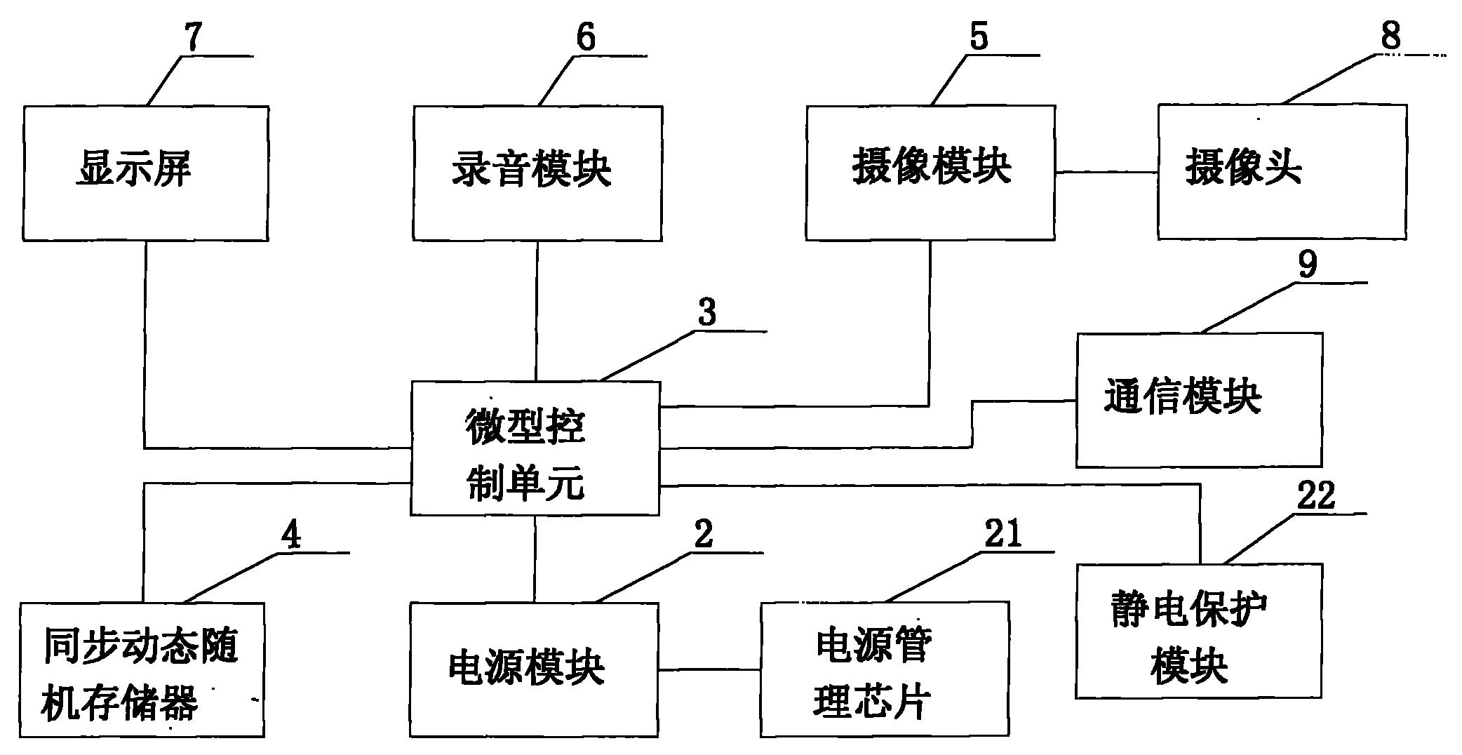 一種錄音攝像筆-愛企查