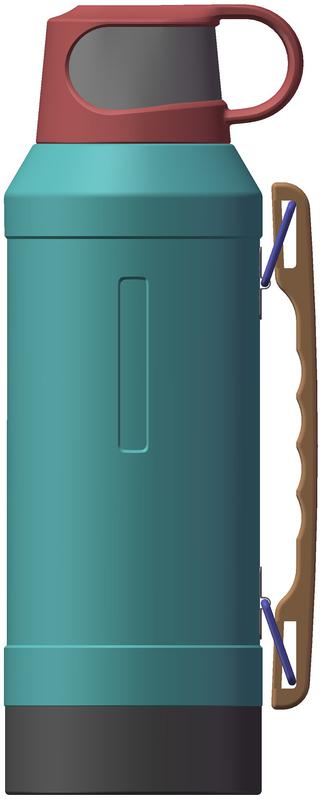 摘要附图摘要1.本外观设计产品的名称:旅行壶. 2.