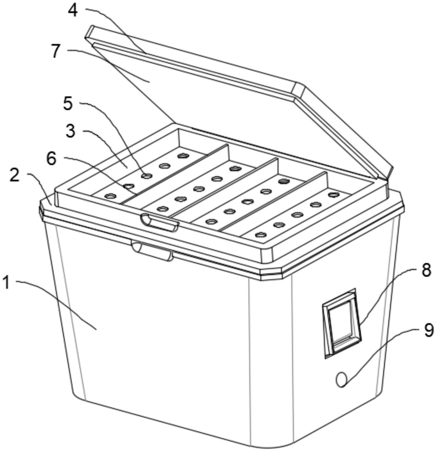 一种钓鱼冷藏箱