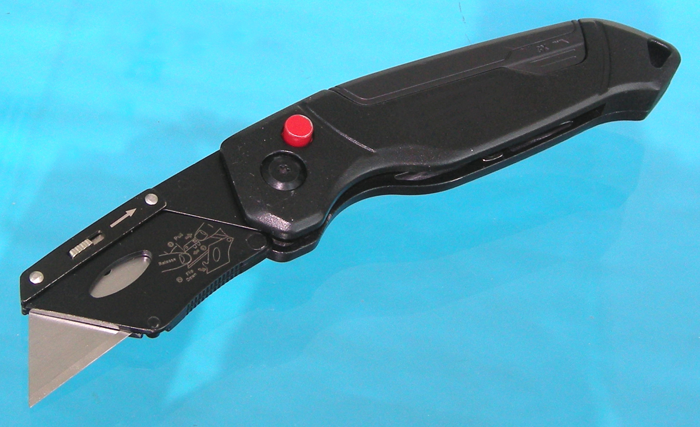 折叠刀(多角度按钮锁)-爱企查