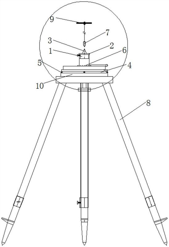 一種煤礦井下測量用對點器裝置-愛企查