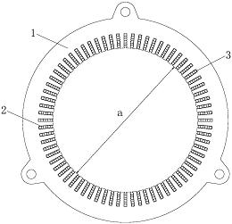 一种高槽满率扁线电机定子结构-爱企查