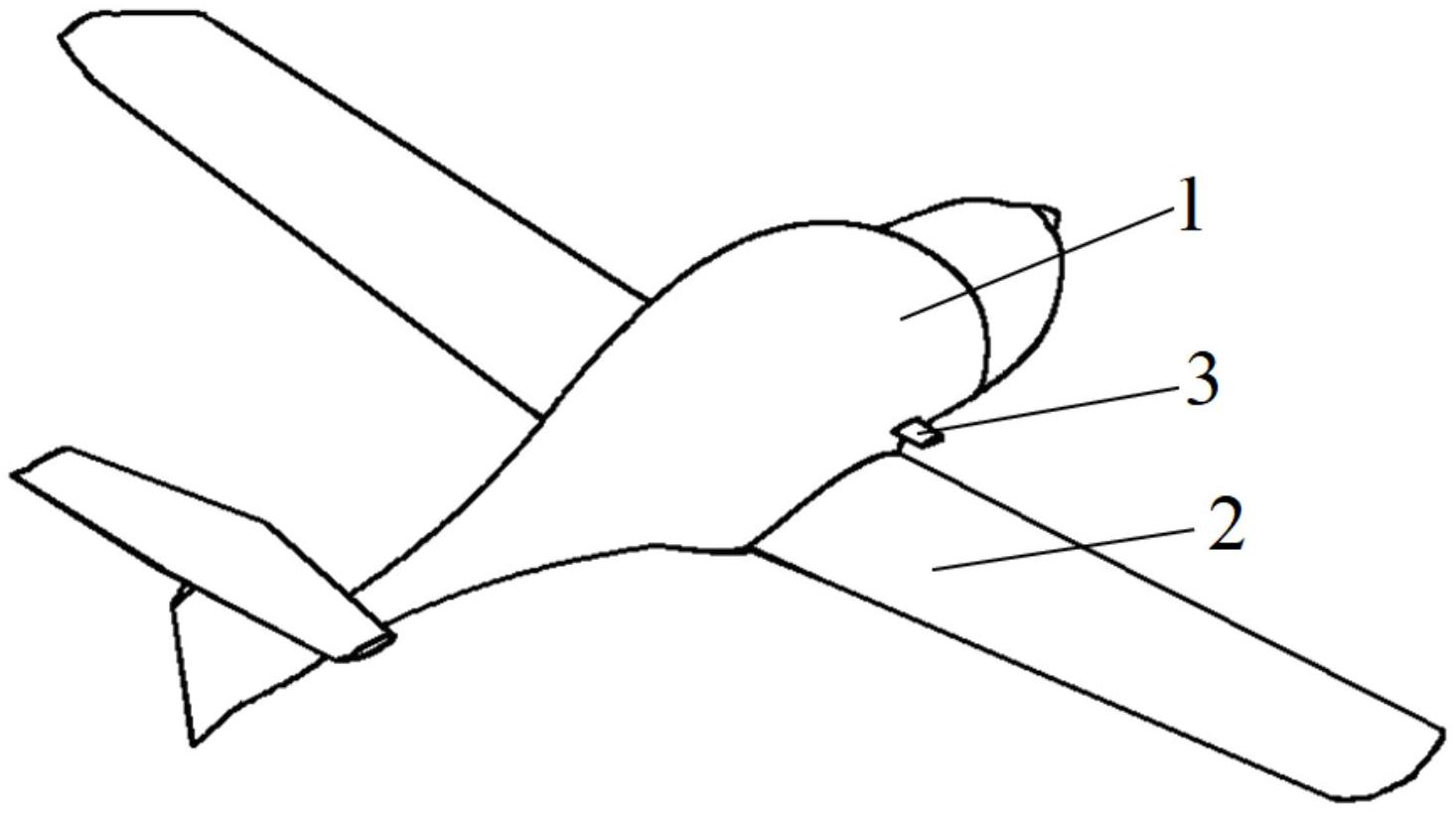 机翼和设置于所述机身上且位于所述机翼根部前上方的近距耦合导流片