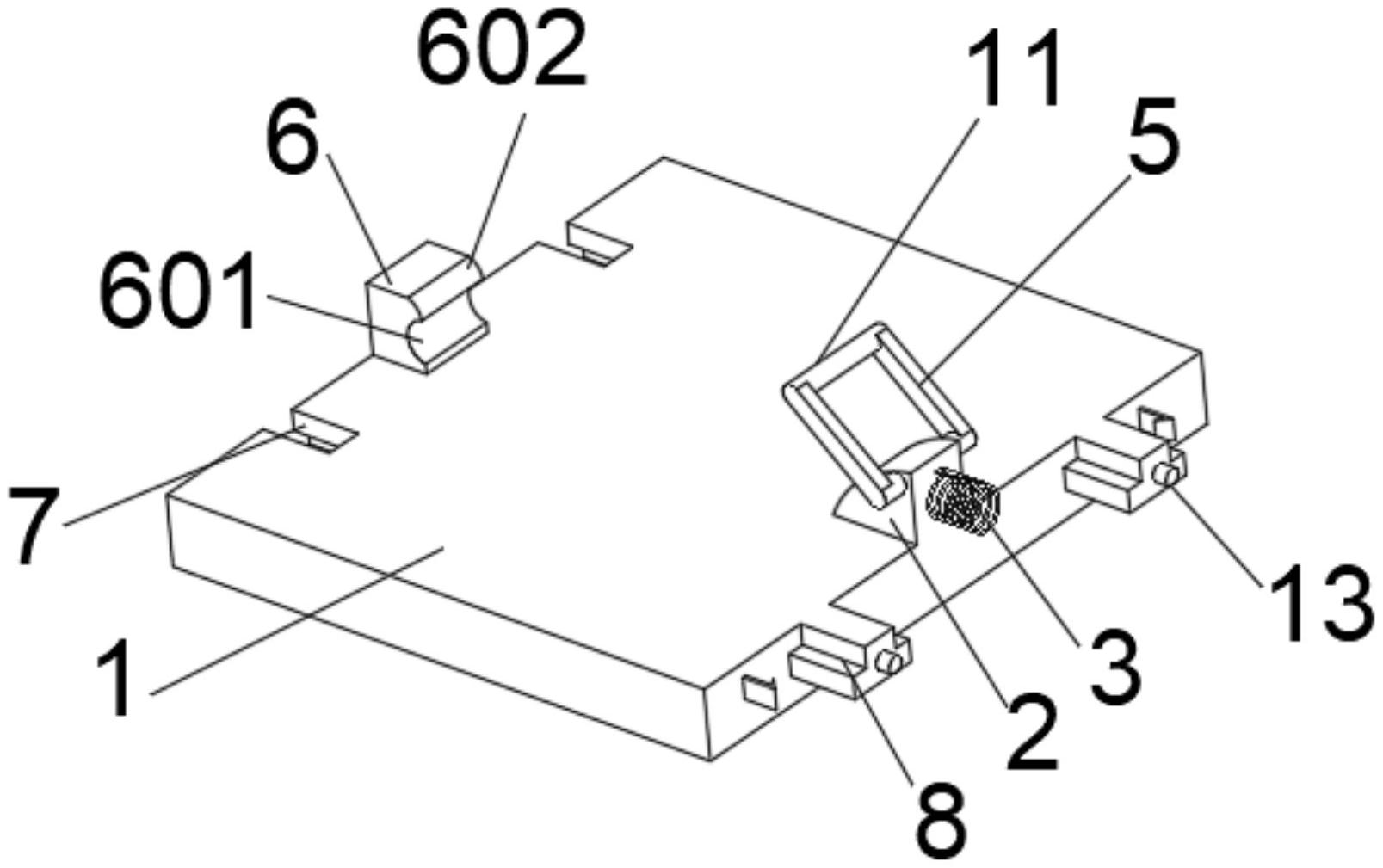 一种led显示屏的拼装结构
