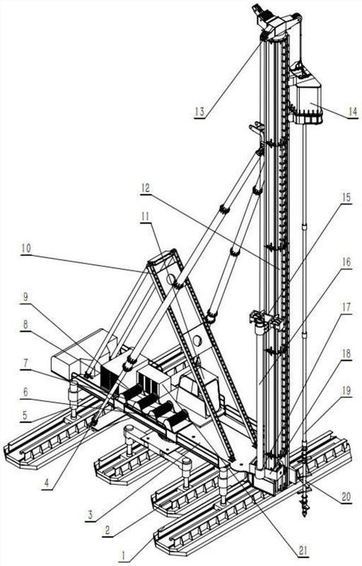 一種反拉式攪拌壓樁一體機及其施工方法-愛企查