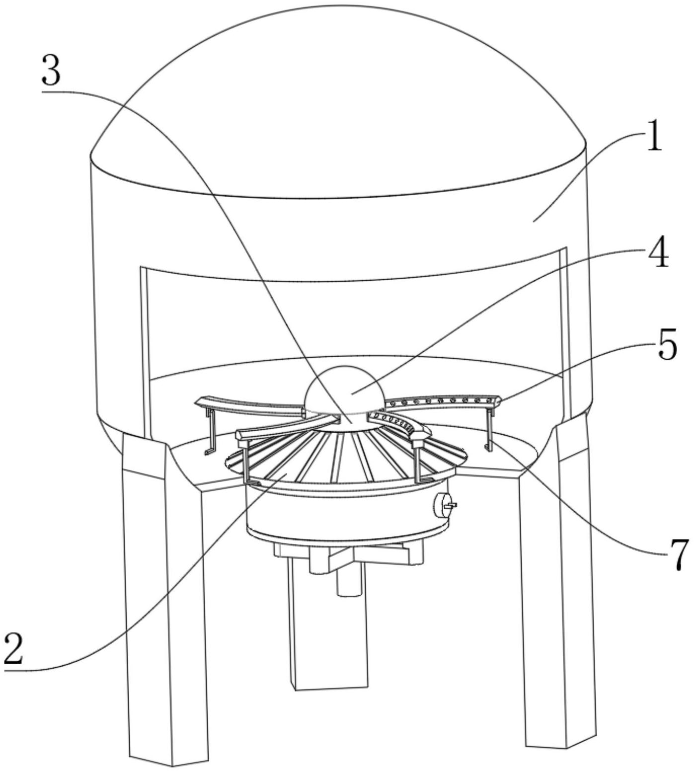 一种厌氧罐整体旋流布水器-爱企查