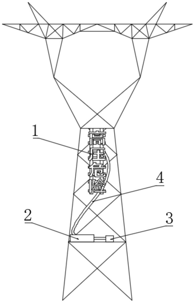 高压危险标志牌简笔画图片