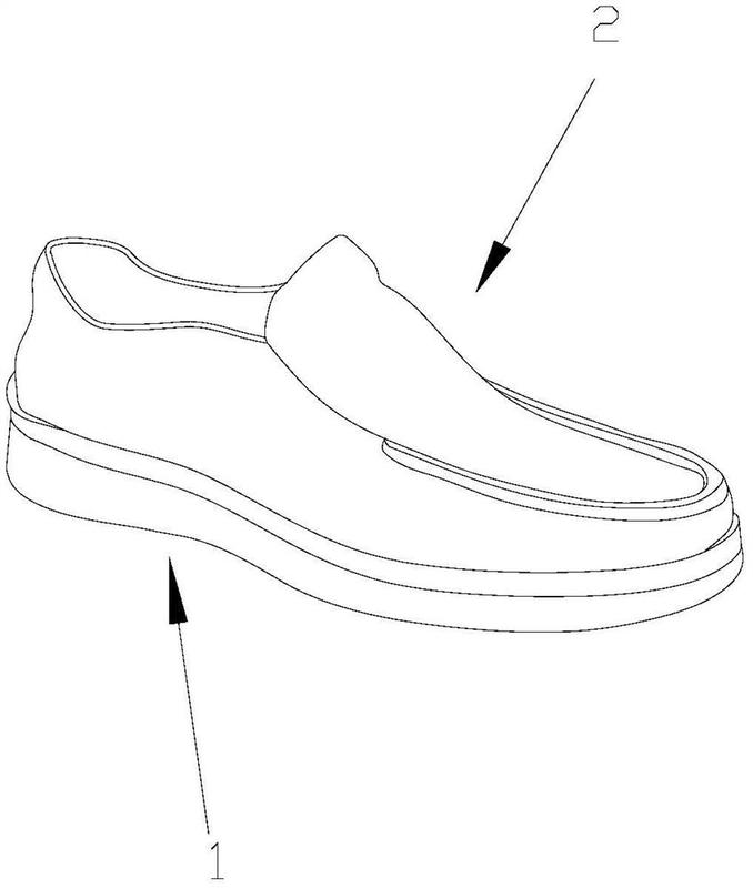 摘要附图摘要本实用新型公开一种减震按摩男鞋,包括