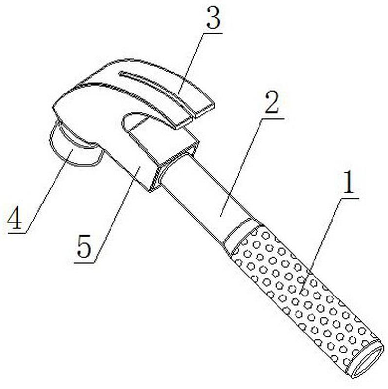 锤柄设计图图片