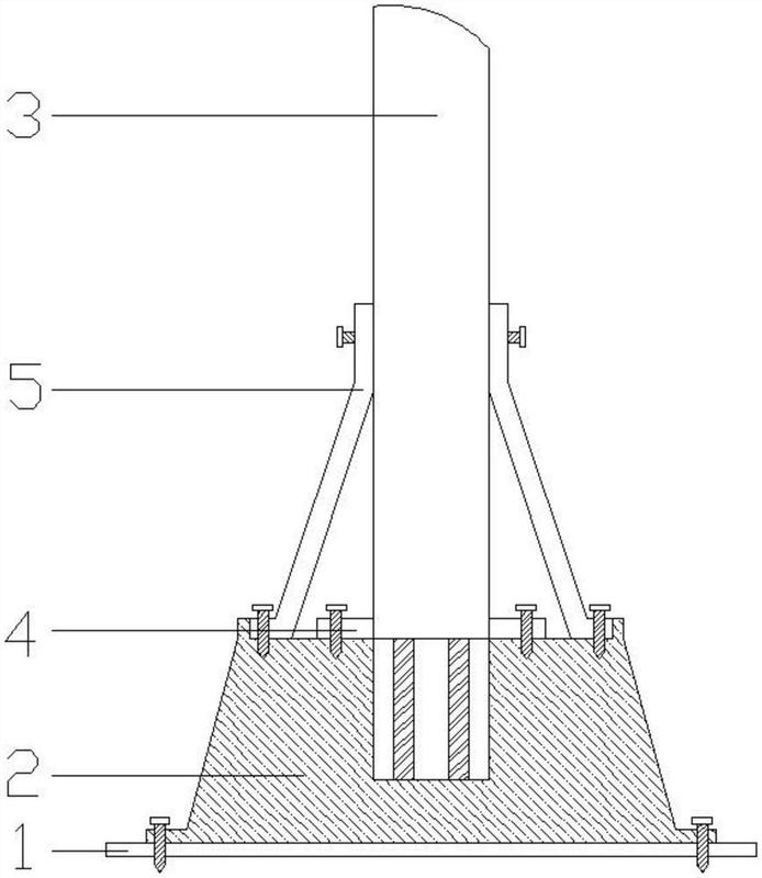 一种易于固定的电力电线杆-爱企查