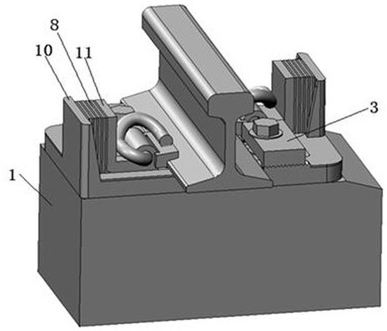 轨道减振扣件图片