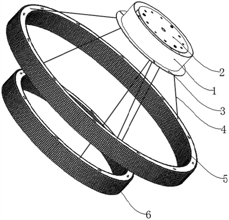 一种双面发光吊灯结构-爱企查