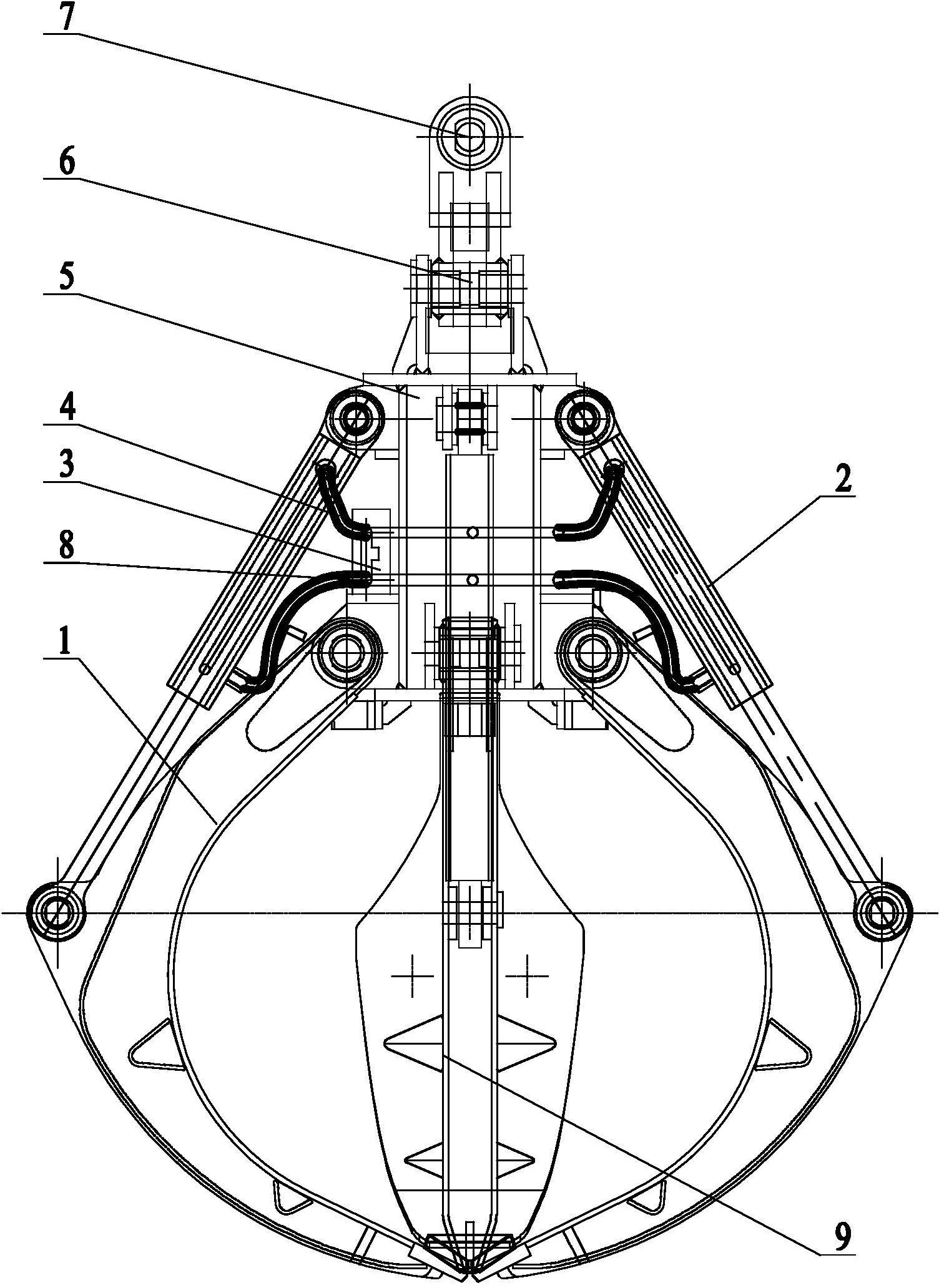 五瓣半开式抓钢机抓斗-爱企查