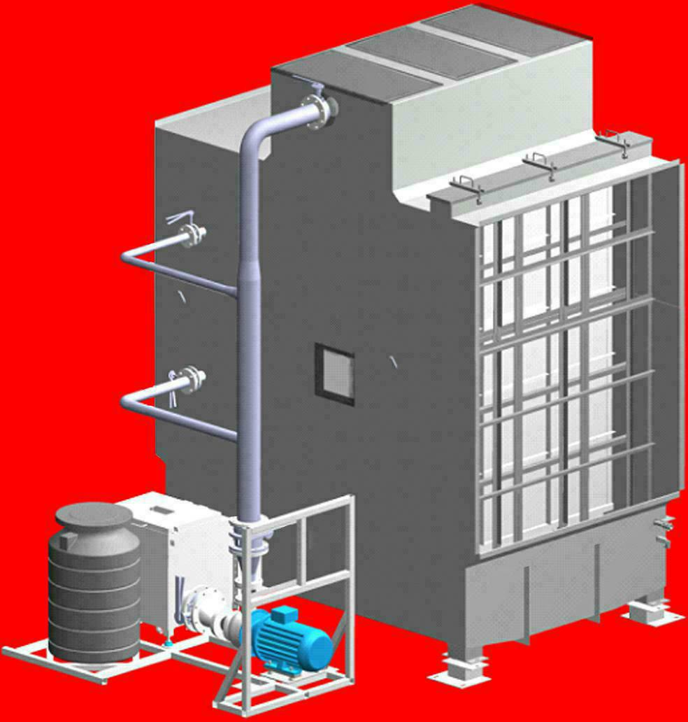 交叉流洗池设备(一段一级高效能)-爱企查