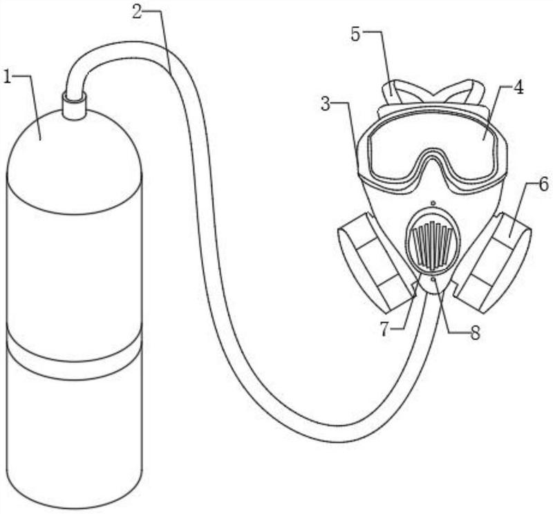 消防呼吸器简笔画图片
