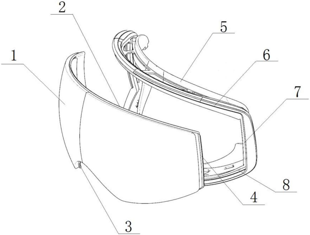 属于滑雪镜或护目镜技术领域