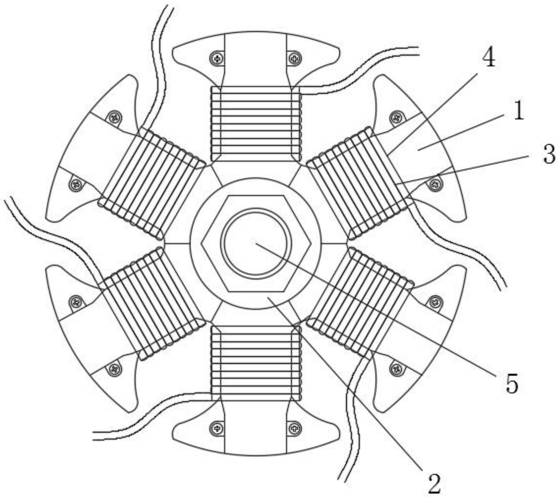 单相发电机线圈结构图片
