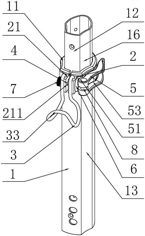 一种滑板车方便挂钩结构-爱企查