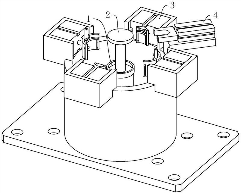 部件装配的技术领域,尤其是涉及一种柱塞泵皮碗安装装置及其使用方法