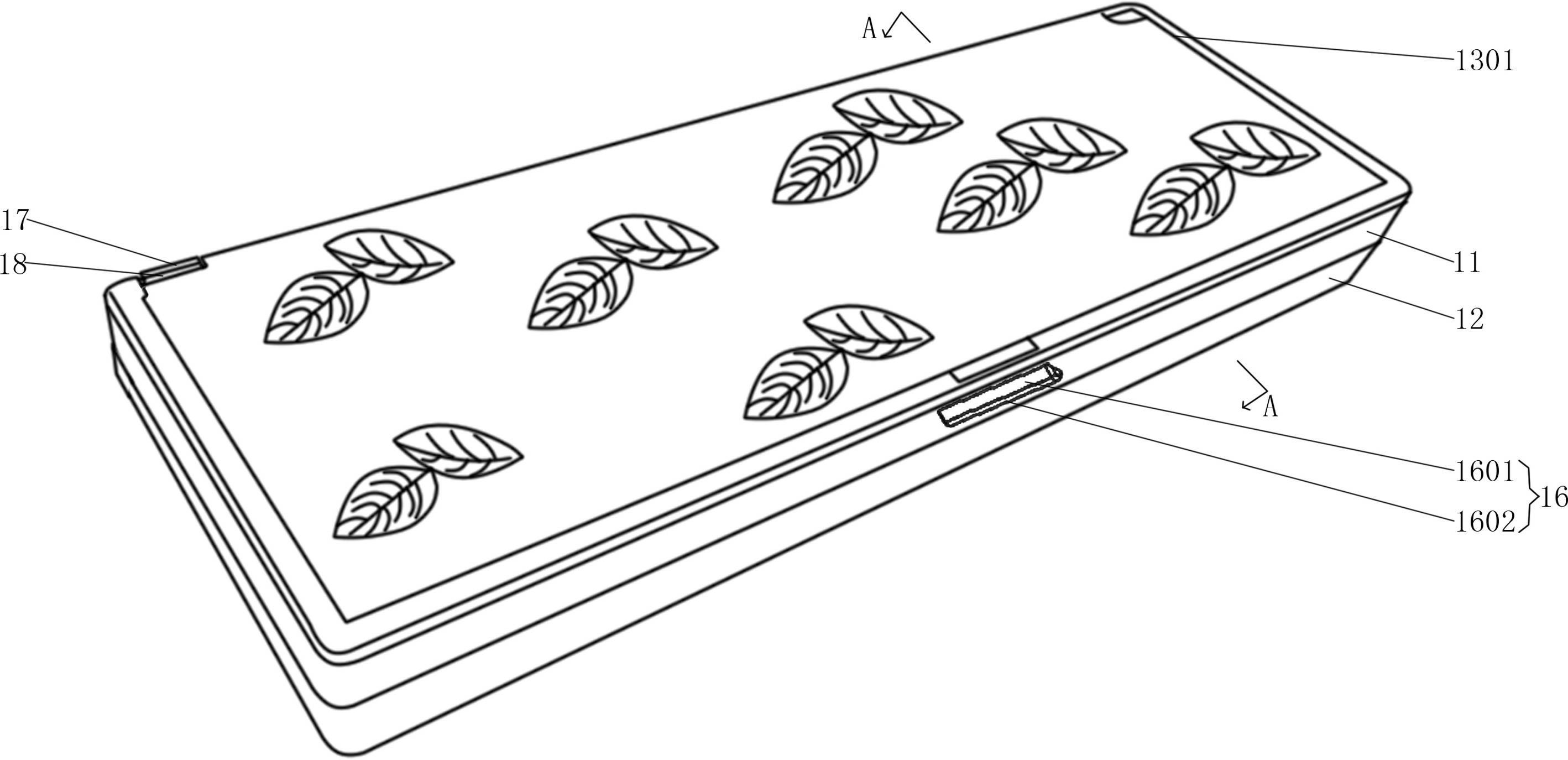 一种带有3d立体画的笔盒