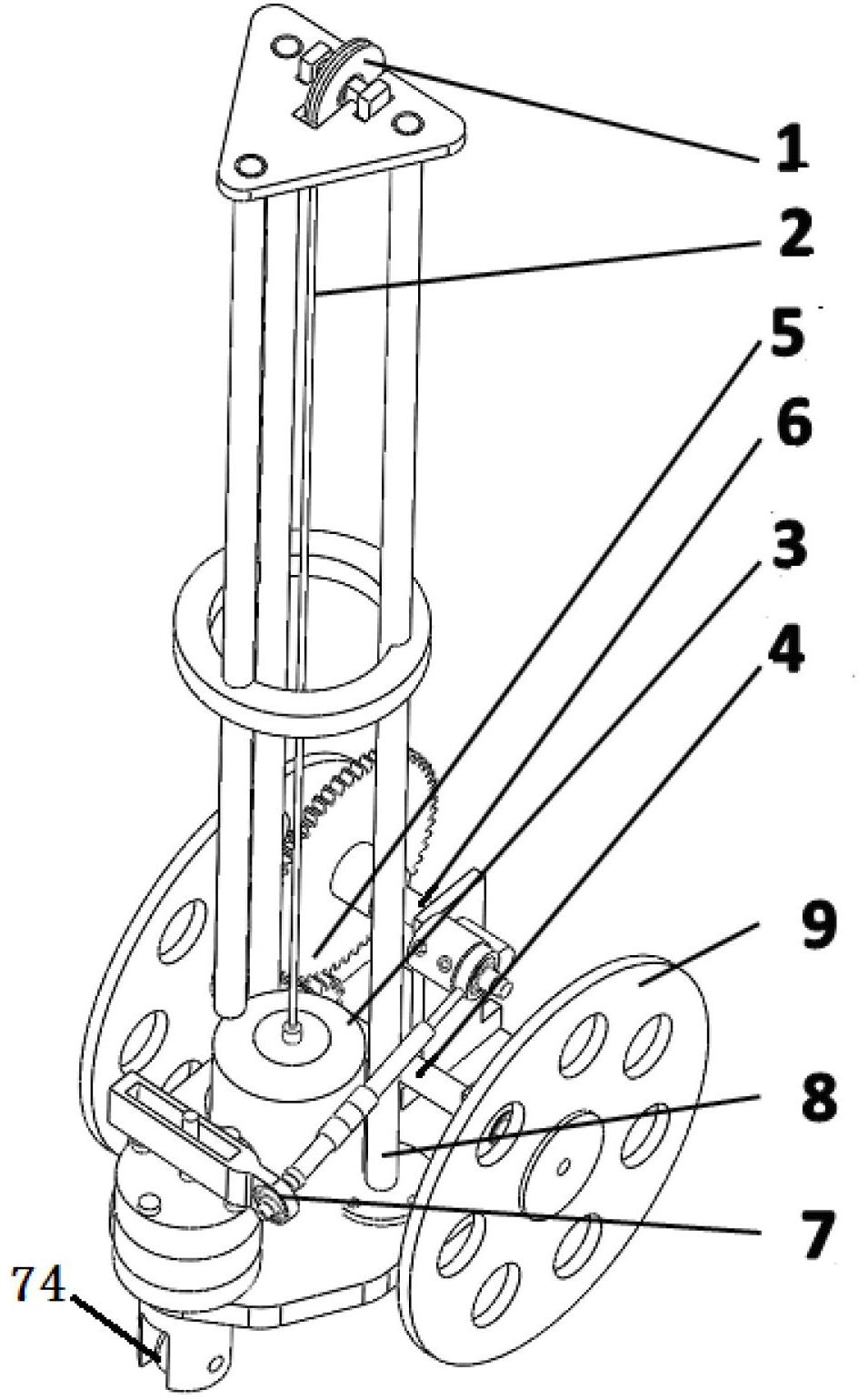 一种以重力势能驱动的可绕8字形路线行走的自行小车-爱企查