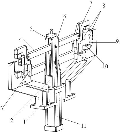 汽车焊装夹具增力夹紧双支撑臂式自锁机构-爱企查