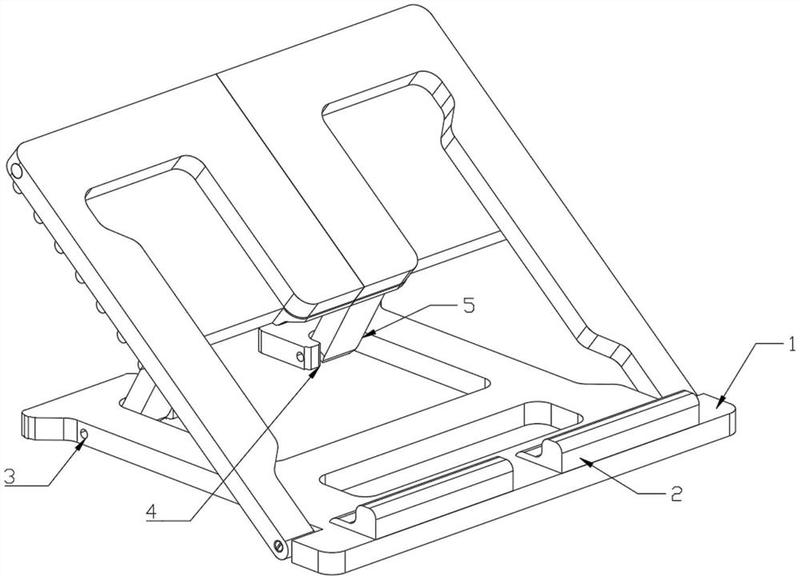 一种方便伸缩长短的笔记本支架-爱企查
