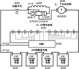 电动叉车提升装置启动主回路系统