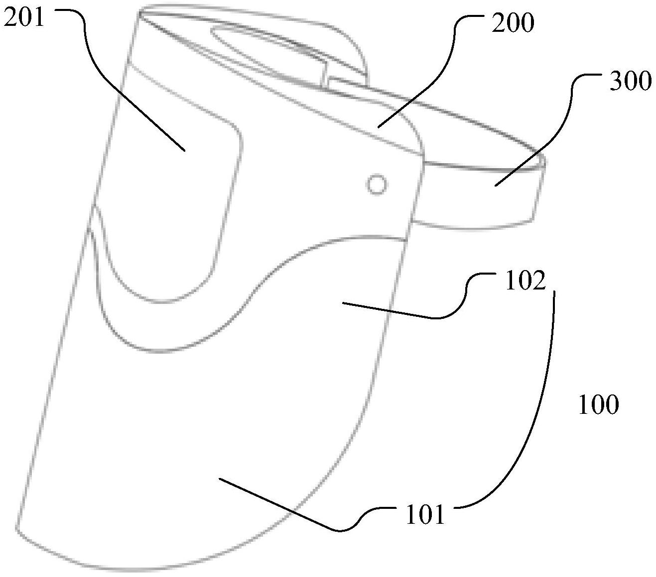 一种防护面屏-爱企查