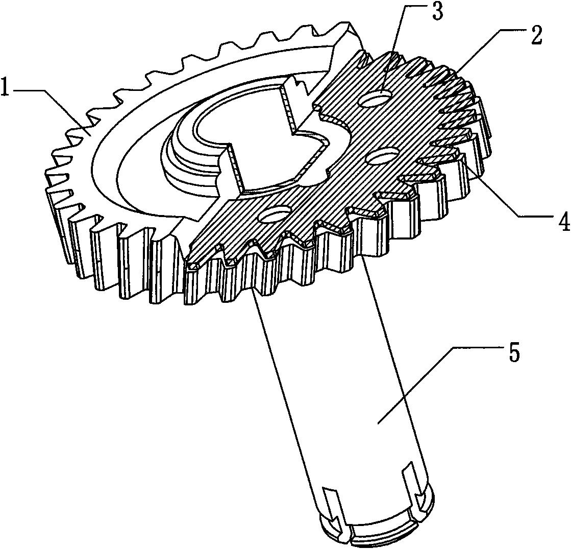打蛋器电机用的夹芯齿轮-爱企查