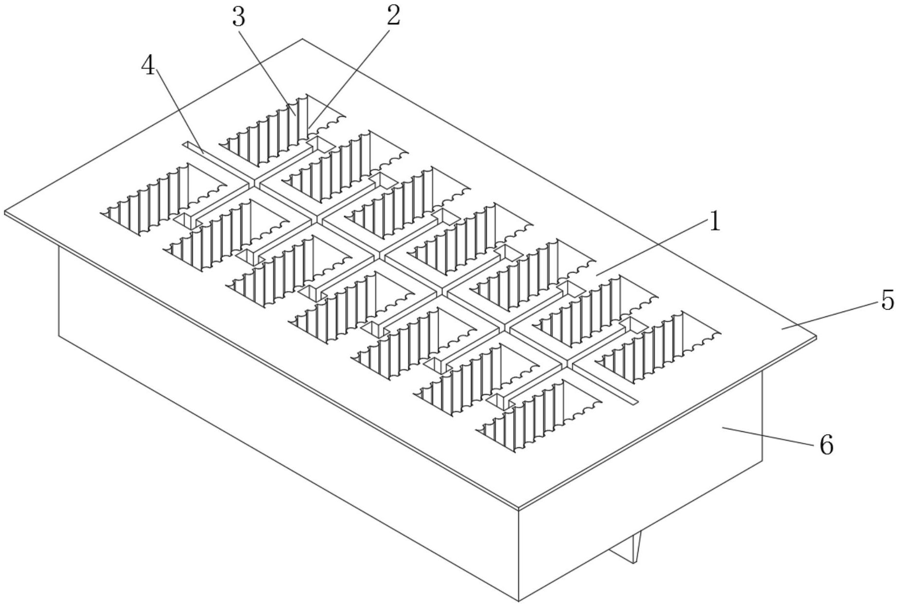 一种带有锯齿状加强筋的吸塑盘-爱企查