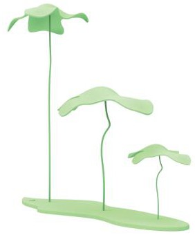 摘要附图摘要1.本外观设计产品的名称:灯(荷叶).2.