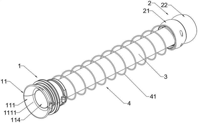 一种管线包弹簧复位系统-爱企查