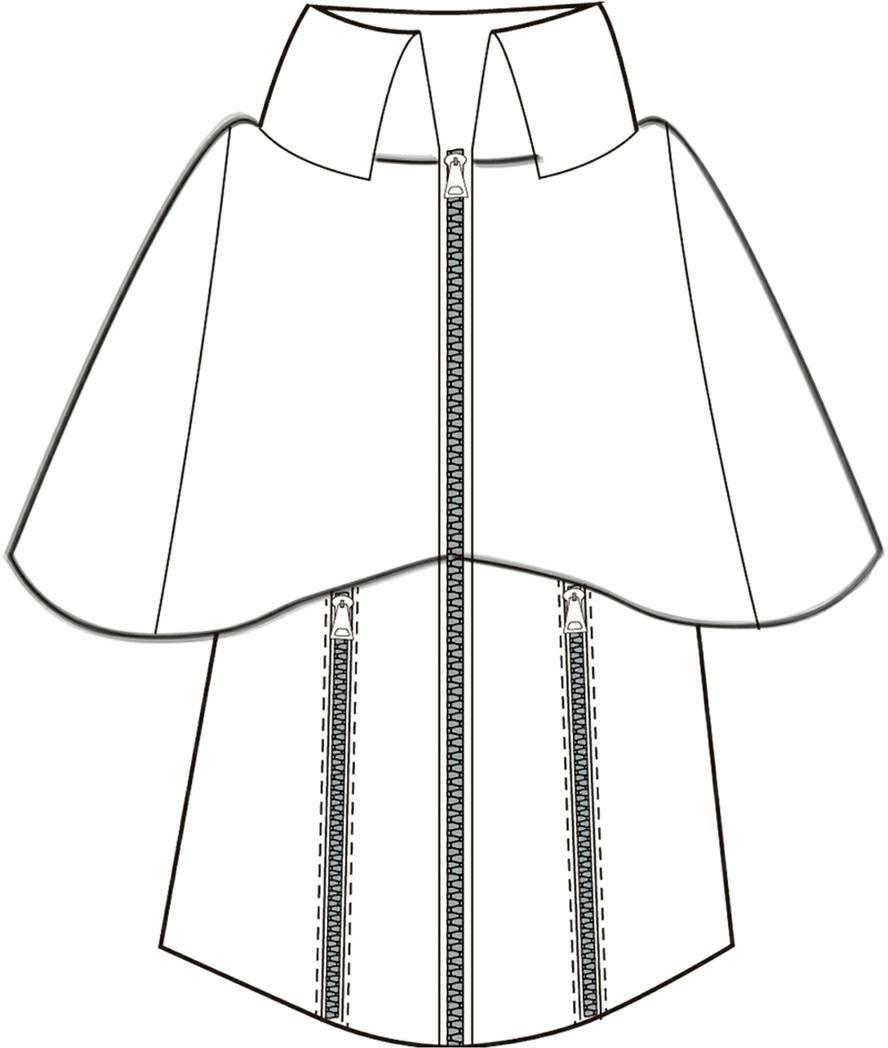 拉链拼接式大衣-爱企查