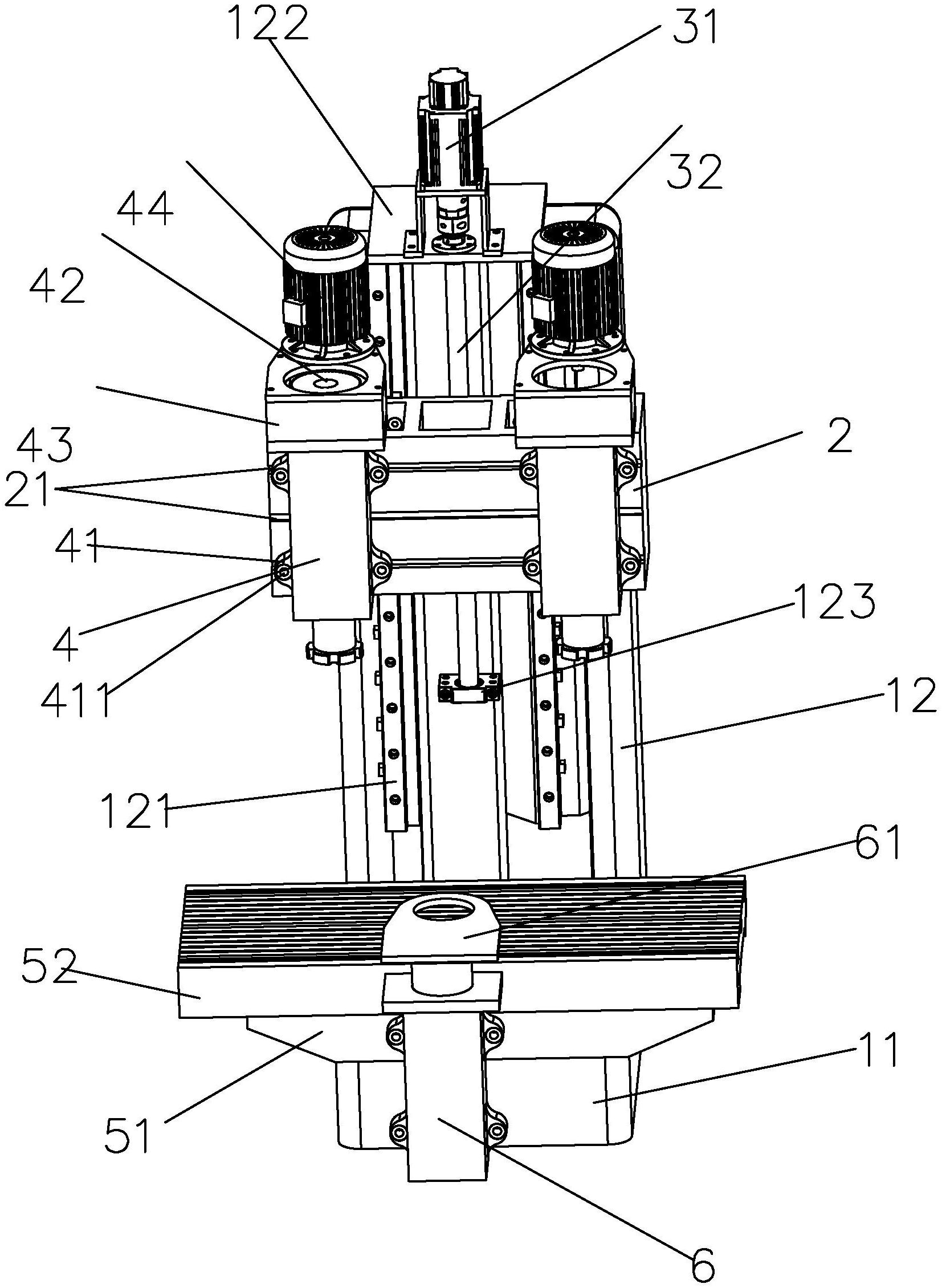 一种行星轮架内部上下端面加工中心-爱企查