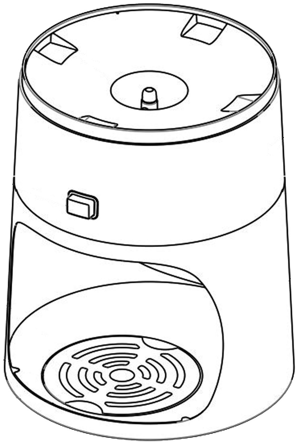 智能饮水机简笔画图片